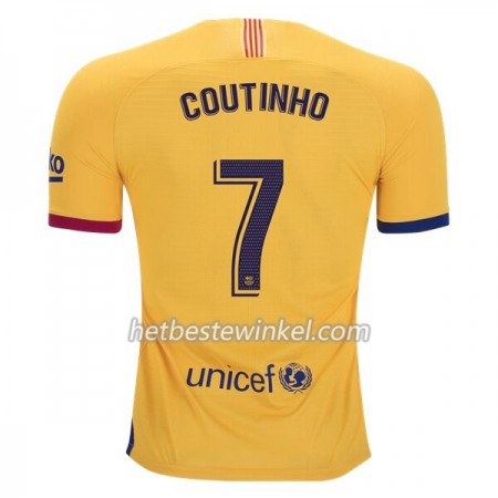 FC Barcelona Philippe Coutinho 7 Voetbalshirts Uit 2019/20